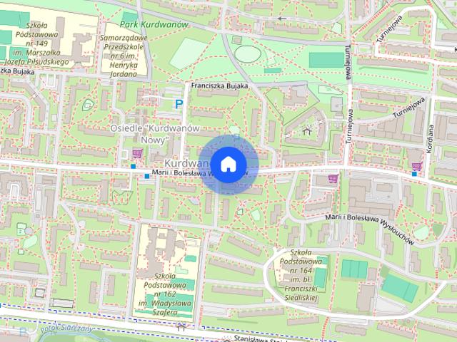 2 pokojowe mieszkanie do wynajęcia – Kraków, Kurdwanów, ul. Wysłouchów