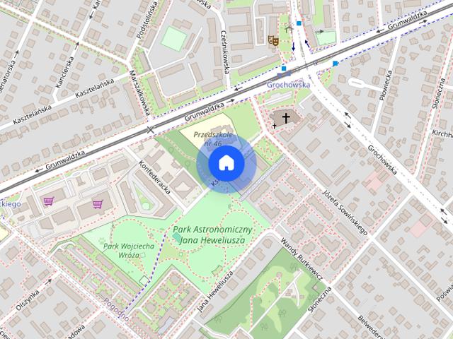 2 pokojowe mieszkanie na Grunwaldzie+ hala garażowa + komórka