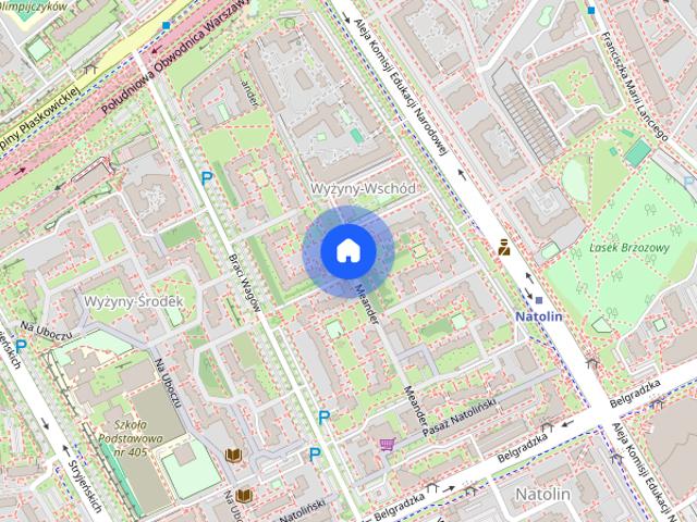 2 pokojowe mieszkanie przy Metrze Natolin