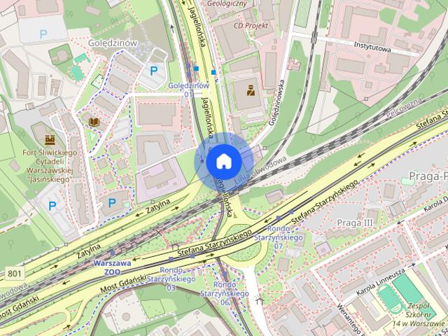 2 pokojowe mieszkanie, Praga Północ, ul. Jagiellońska 83