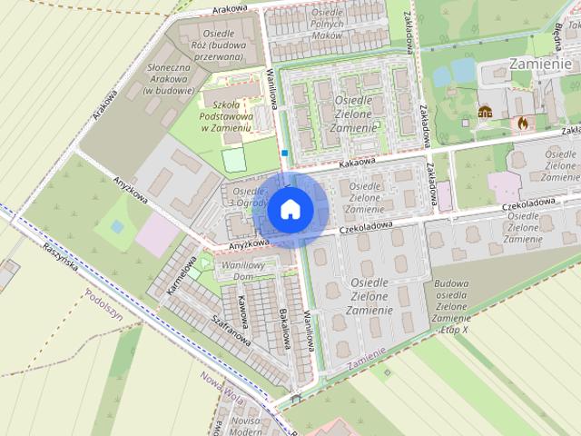 2 pokojowe mieszkanie w Zamieniu dostępne od zaraz