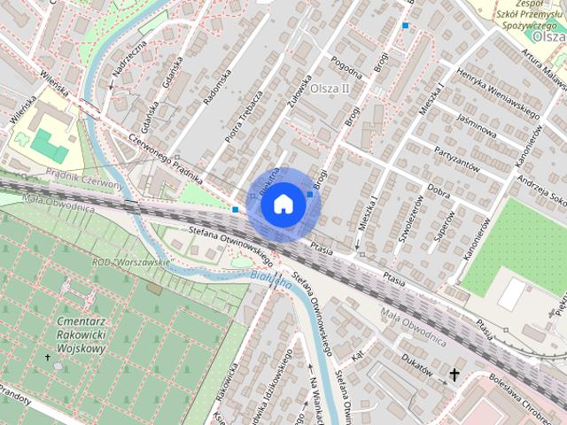 2 pokojowe mieszkanie w Śródm, al. 29 listopada, Opolska, Lublańska