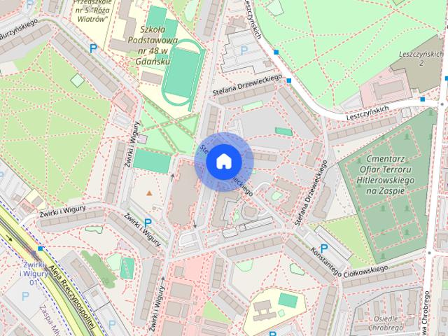 2 pokojowe mieszkanie z balkonem 53 m2 komfortowe i jasne na Zaspie