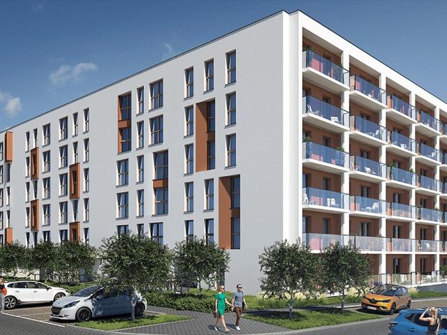2 pokojowe mieszkanie z balkonem i miejscem garażowym