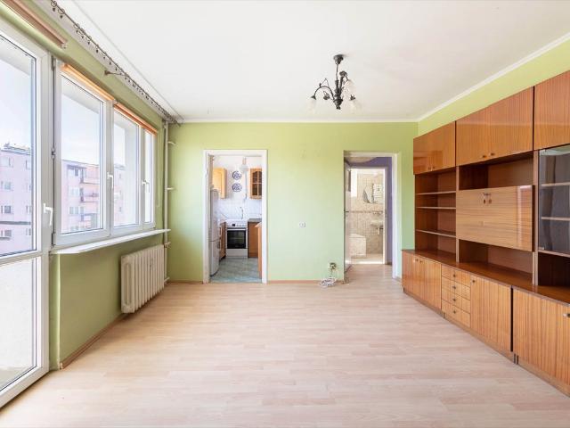 2 pokojowe mieszkanie z balkonem, jasną kuchnią i piwnicą