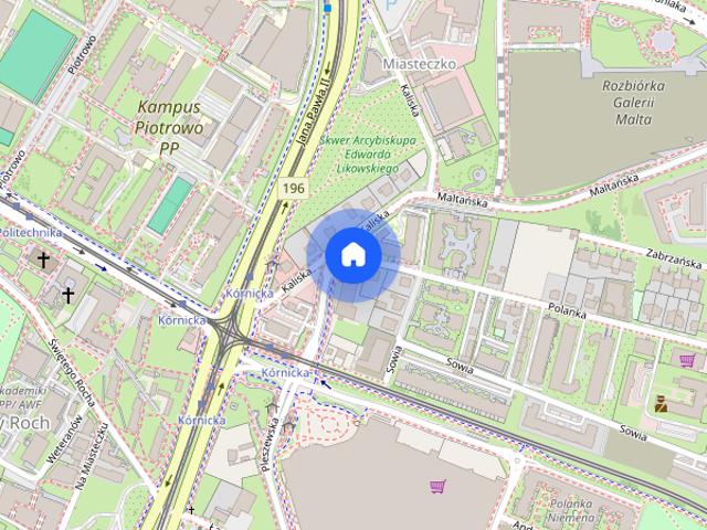 2 pokojowe mieszkanie z garażem ul. Kórnicka / ul. Polanka