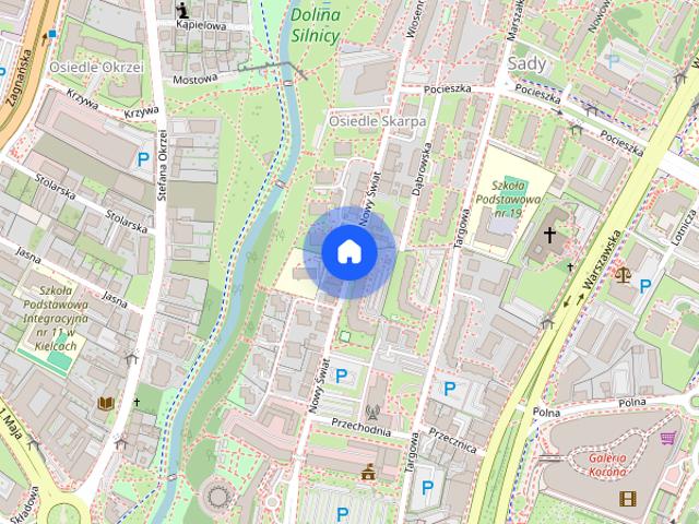 2 pokojowe mieszkanie z loggią– Centrum Kielc, ul. Nowy Świat