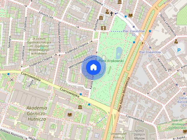 2 pokojowe | osobna kuchnia | Plan Inwalidów