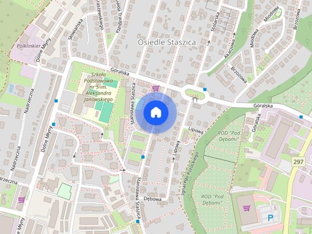 2 pokojowe, komfortowe mieszkanie bezczynszowe – ul. Staszica