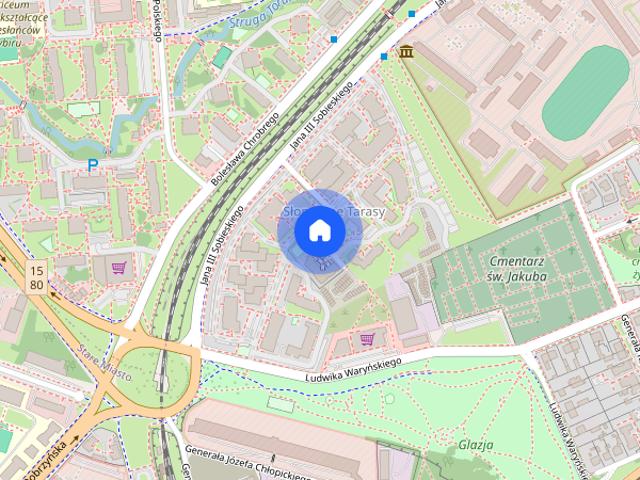 2 pokojowe, Komfortowe w Centrum, Słoneczne Tarasy z balkonem