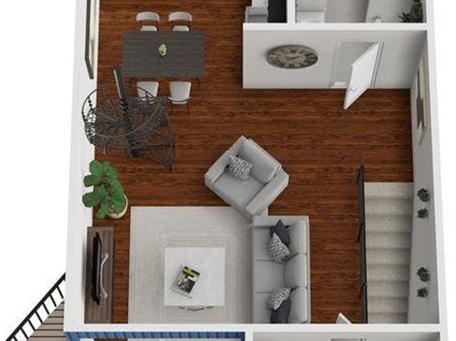 2 Private Living Areas 1 Home