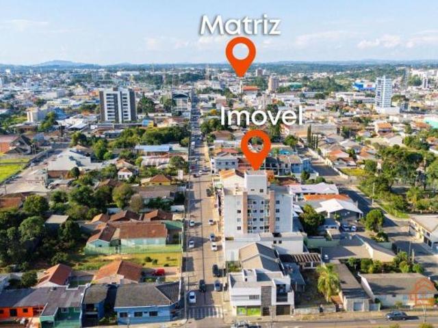2 Quartos Semi Mobiliado no Centro de Campo Largo com Vista Incrível + Garagem Coberta e Elevador