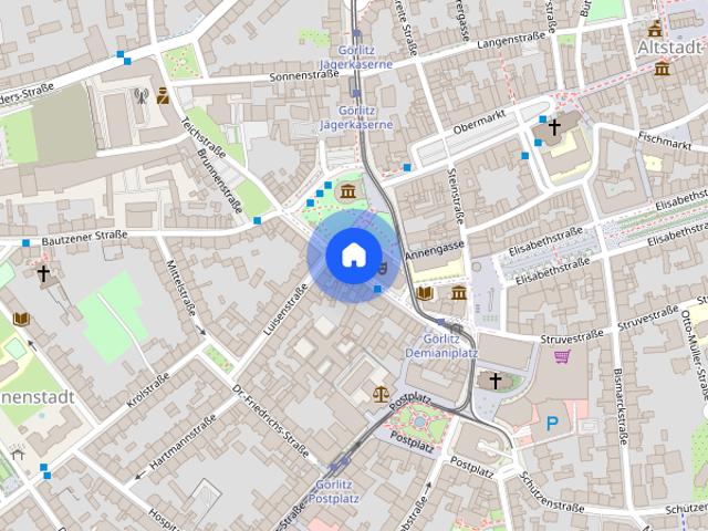 2 Raumwohnung mit Balkon vor den Toren der Görlitzer Altstadt