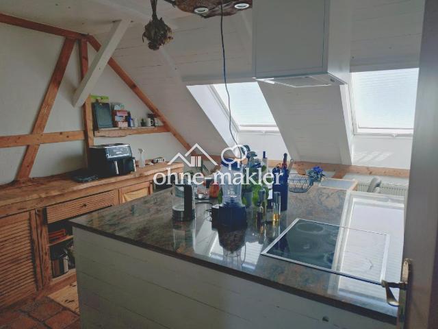2 Raumwohnung Kamin, Einbauküche / 690 EUR Warm