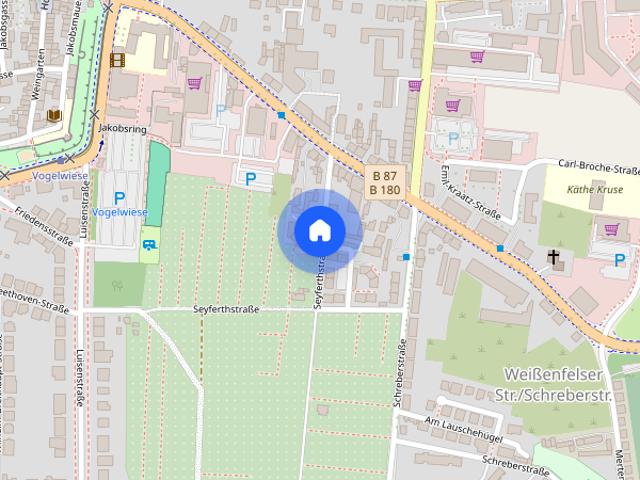 2 Raum Dachgeschosswohnung mit Topausblick im beliebten Wohnpark Seyferthstraße!