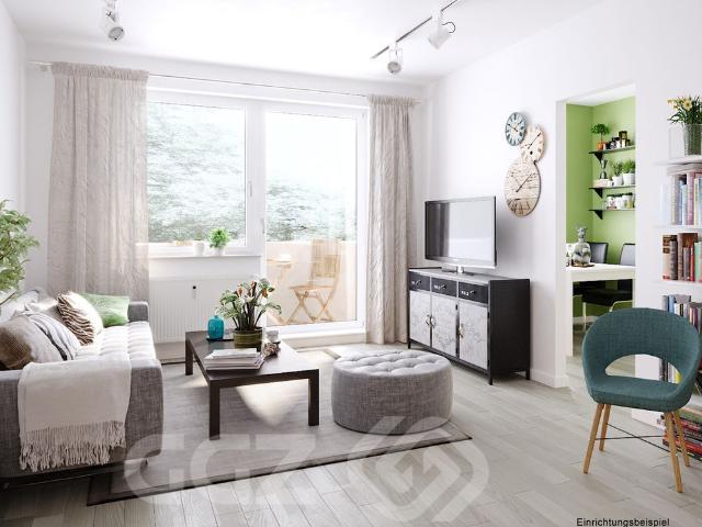 2 Raum Wohnung