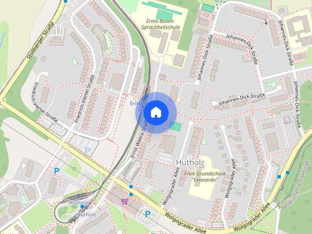 2 Raum Wohnung zum Wohlfühlen in Hutholz