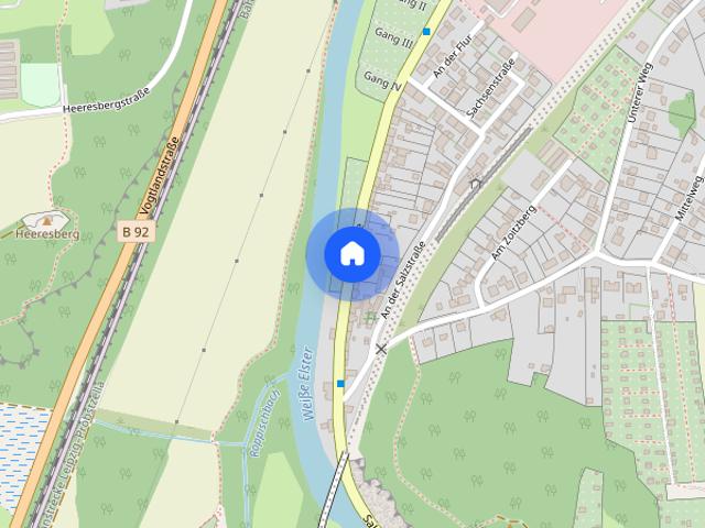 2 Raum Wohnung im Erdgeschoss im Stadtteil Liebschwitz