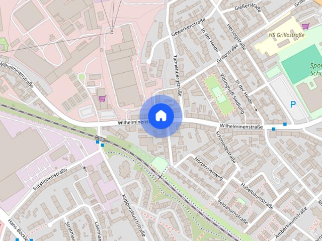 2 Raum Wohnung in Wilhelminenstr. unweit Kaue