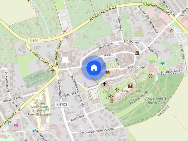 2 Raum Wohnung in Stolpen!