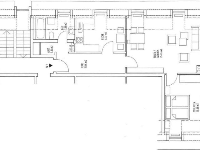 2 Raum Wohnung sucht Mieter!