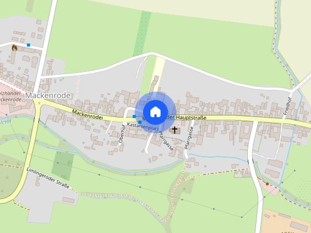 2 Raum Wohnung/Haushälfte mit großem Garten in Schiedungen/Hohenstein