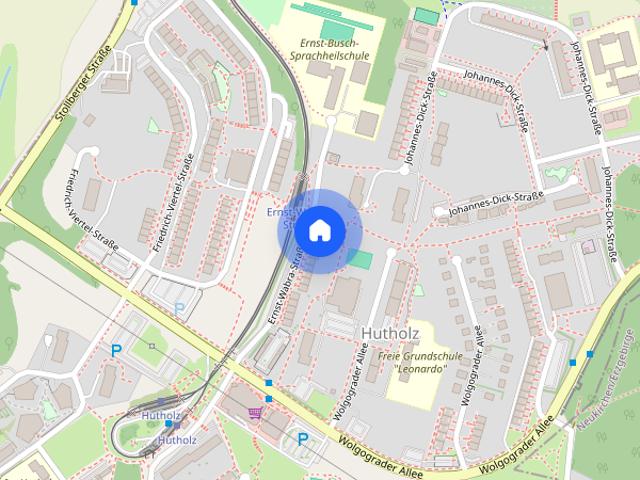 2 Raum Whg. in ruhiger Lage mit Balkon