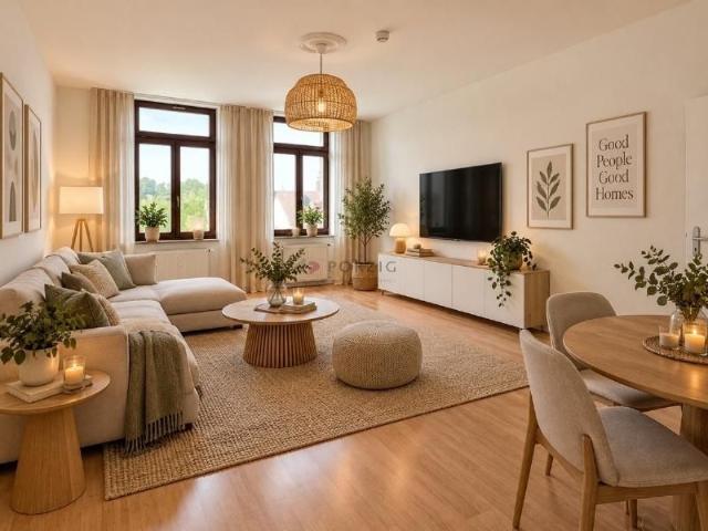 2 Räume. Balkon. Einbauküche. Einfach einziehen & wohlfühlen