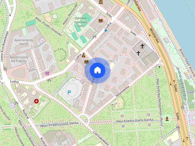 2 room apartment at Okrąg 6a