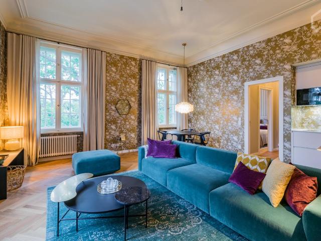 2 room apartment with upscale furnishings and view of the Heiliger See, Potsdam Amsterdam Apartments for Rent