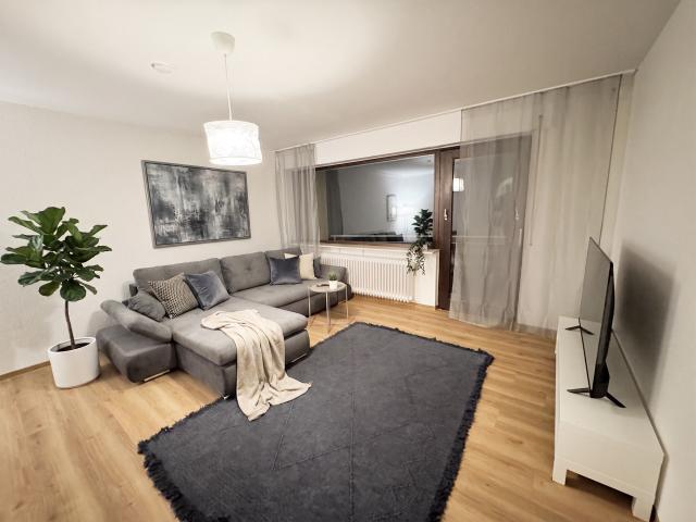 2 room ground floor apartment with balcony