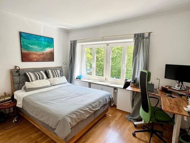 2 room dream apartment in Lehel by the Isar: Balcony & 100% privacy, Munchen Amsterdam Apartments for Rent