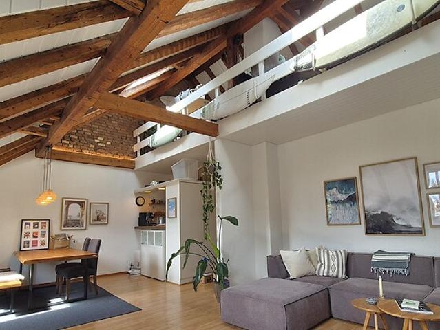 2½ room maisonette apartment in Bern Breitenrain, furnished, temporary