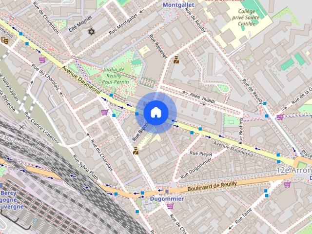 2 rooms Mobility lease 47 m2