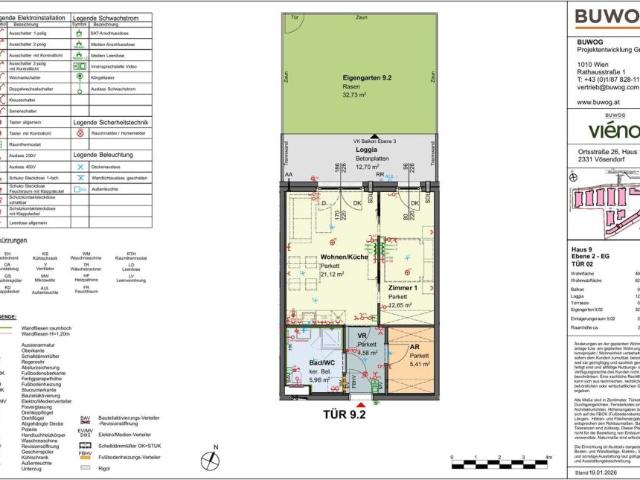 2 Schlafzimmer Wohnung Niederösterreich Niederösterreich 106151464