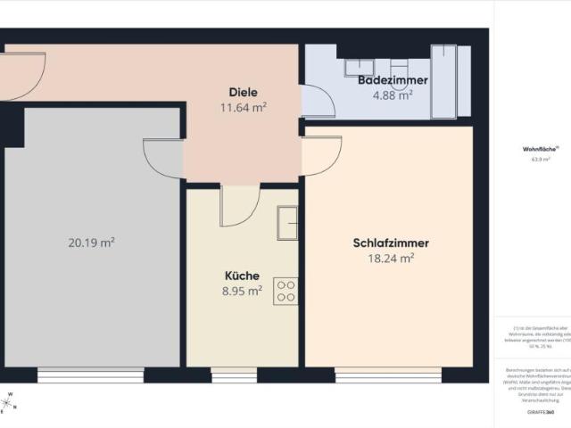 2 Schlafzimmer Wohnung Ludwigshafen Am Rhein Ludwigshafen Am Rhein 105452323