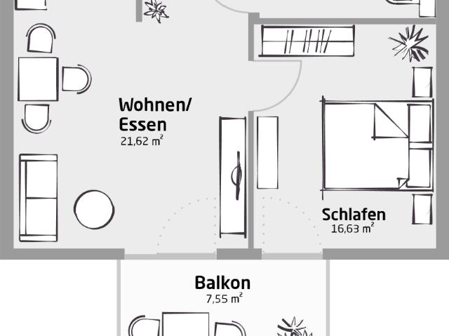 2 Schlafzimmer Wohnung Pfullingen Deutschland LS90541944