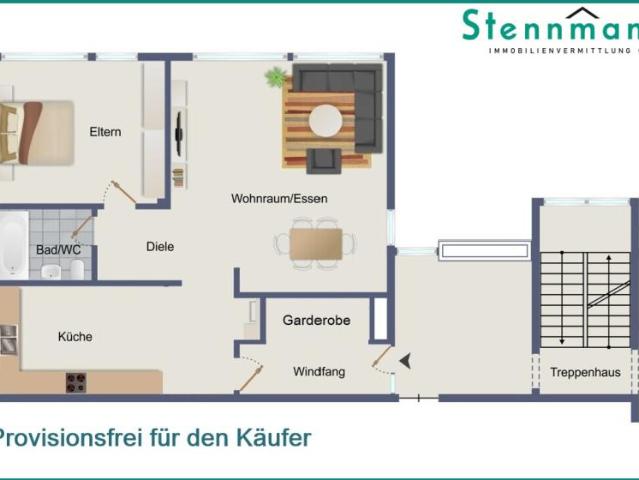 2 Schlafzimmer Wohnung Radevormwald Deutschland 105074535