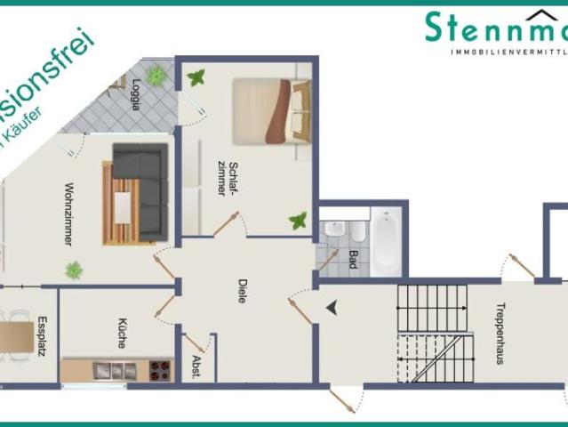 2 Schlafzimmer Wohnung Radevormwald Radevormwald 105451856