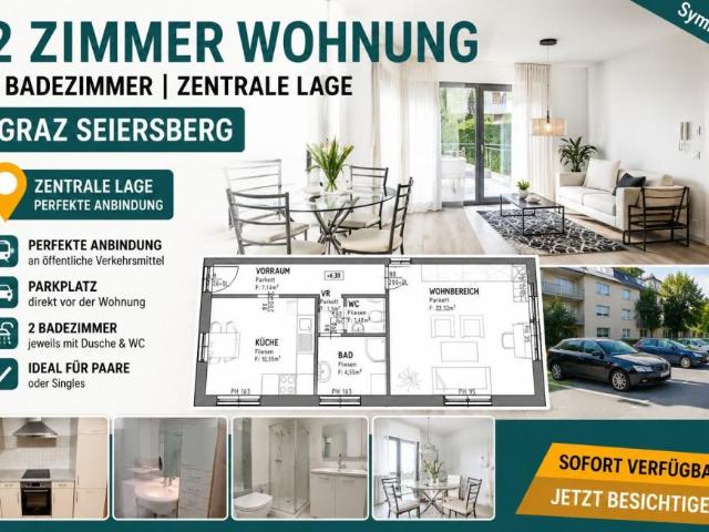 2 Schlafzimmer Wohnung Steiermark Steiermark 104367185