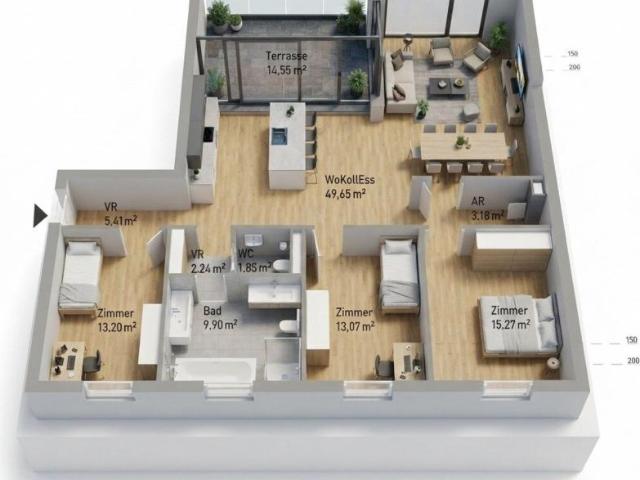 2 Schlafzimmer Wohnung Steiermark Steiermark 105925411