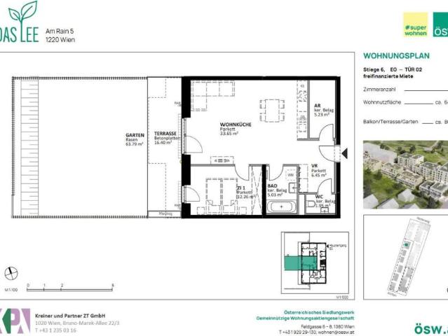 2 Schlafzimmer Wohnung Wien Wien 104437100