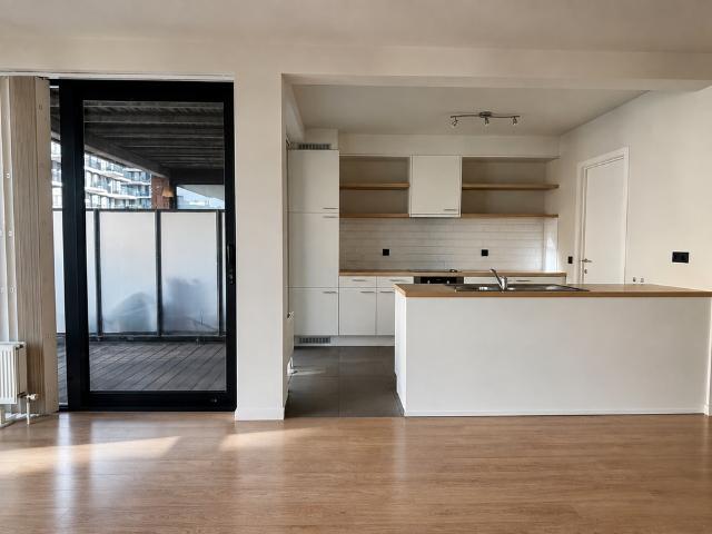 2 slaapkamer appartement met terras op Het Eilandje