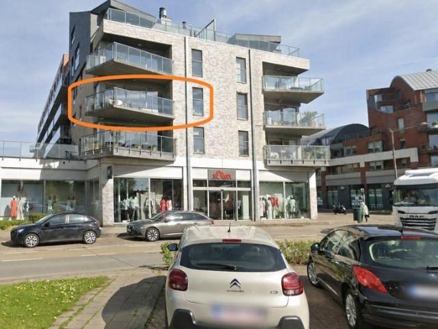 2 slpk appartement met garage en terras te centrum Ninove