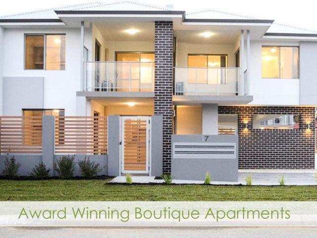2 x 1 Luxury award winning apartment, quiet street! 8* energy efficient unit!