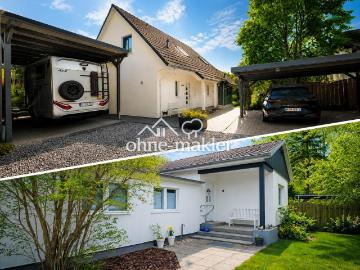 2 x Top gepflegte Immobilien auf real teilbarem 1463 qm Grundstück in 21244 Buchholz