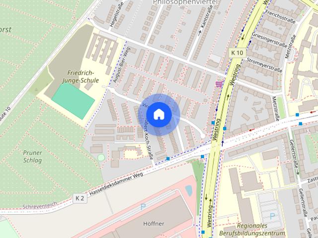 2 ZW in der Virchowstr. 5 in Kiel zu vermieten! Otto Stöben GmbH