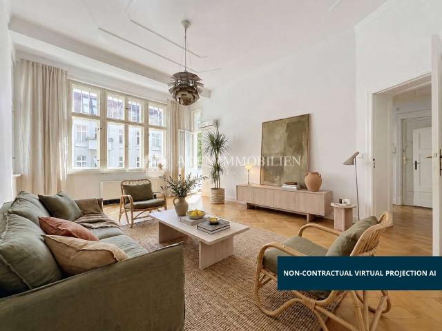2‑Zi. Altbauwohnung im historischen Gebäude – Friedenau, Berlin!
