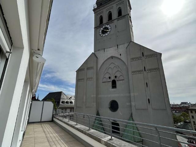2 Zi. Dachterrassenwohnung im Herzen Münchens