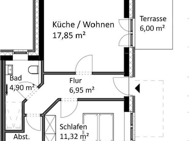 2 Zi. EG Whg. im Herzen von Loxstedt